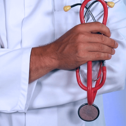 Doctor with stethoscope